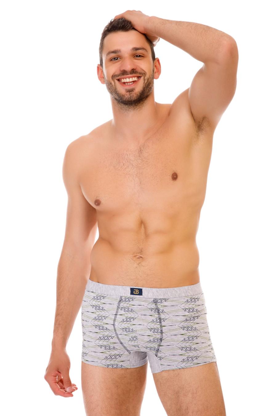 Трусы боксеры Gasoline Blu р. 48/M Серый (70836) Трусы боксеры Gasoline Blu р. 48/M Серый (70836)