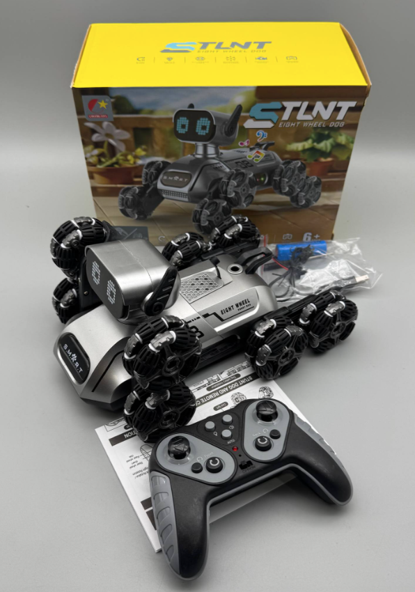 Робот-собака інтерактивний восьмиколісний з 1 пультом CX-103 (30874978)