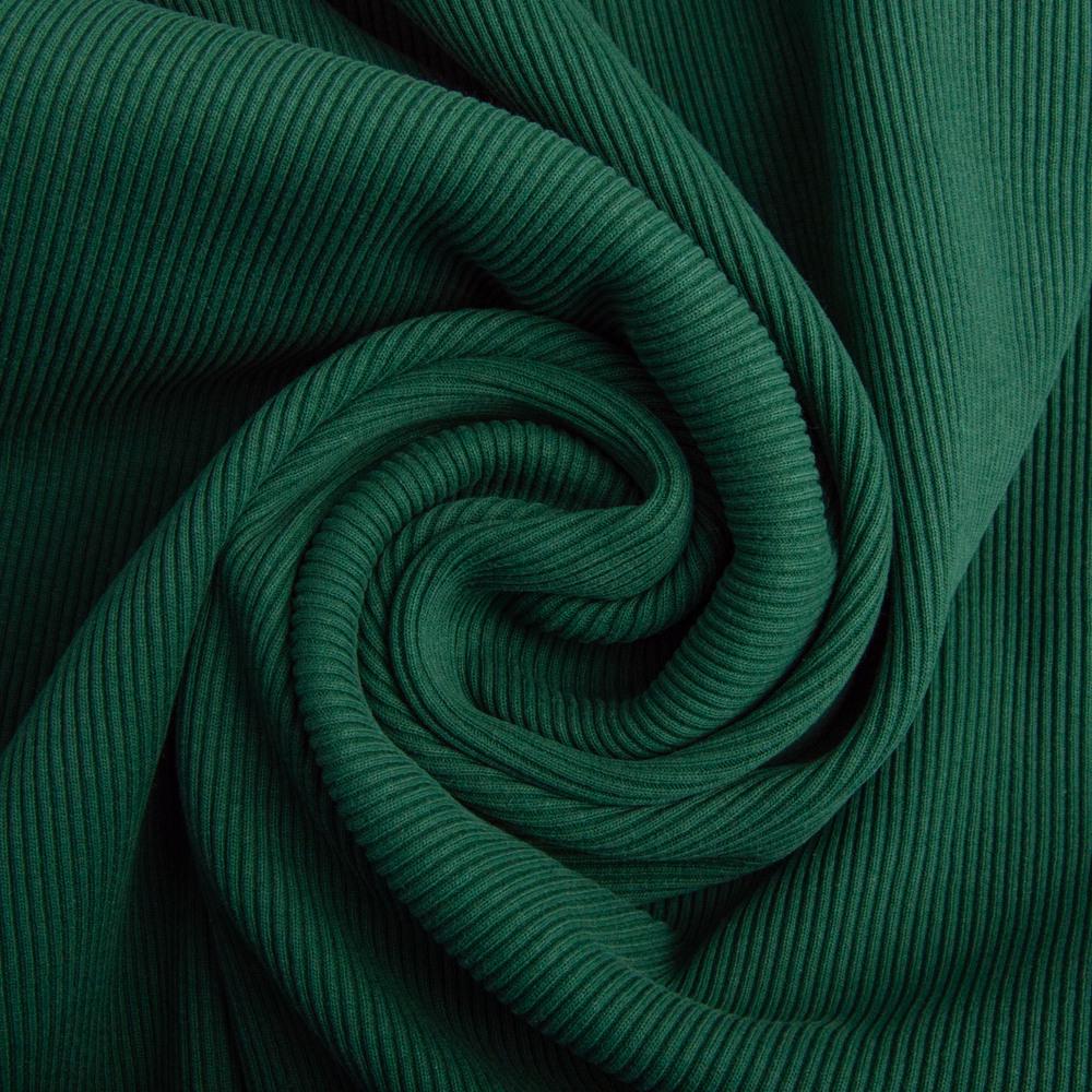 Ткань трикотажное полотно Кашкорсе 300 гр/м2 130 см Темно-зеленый (25862)