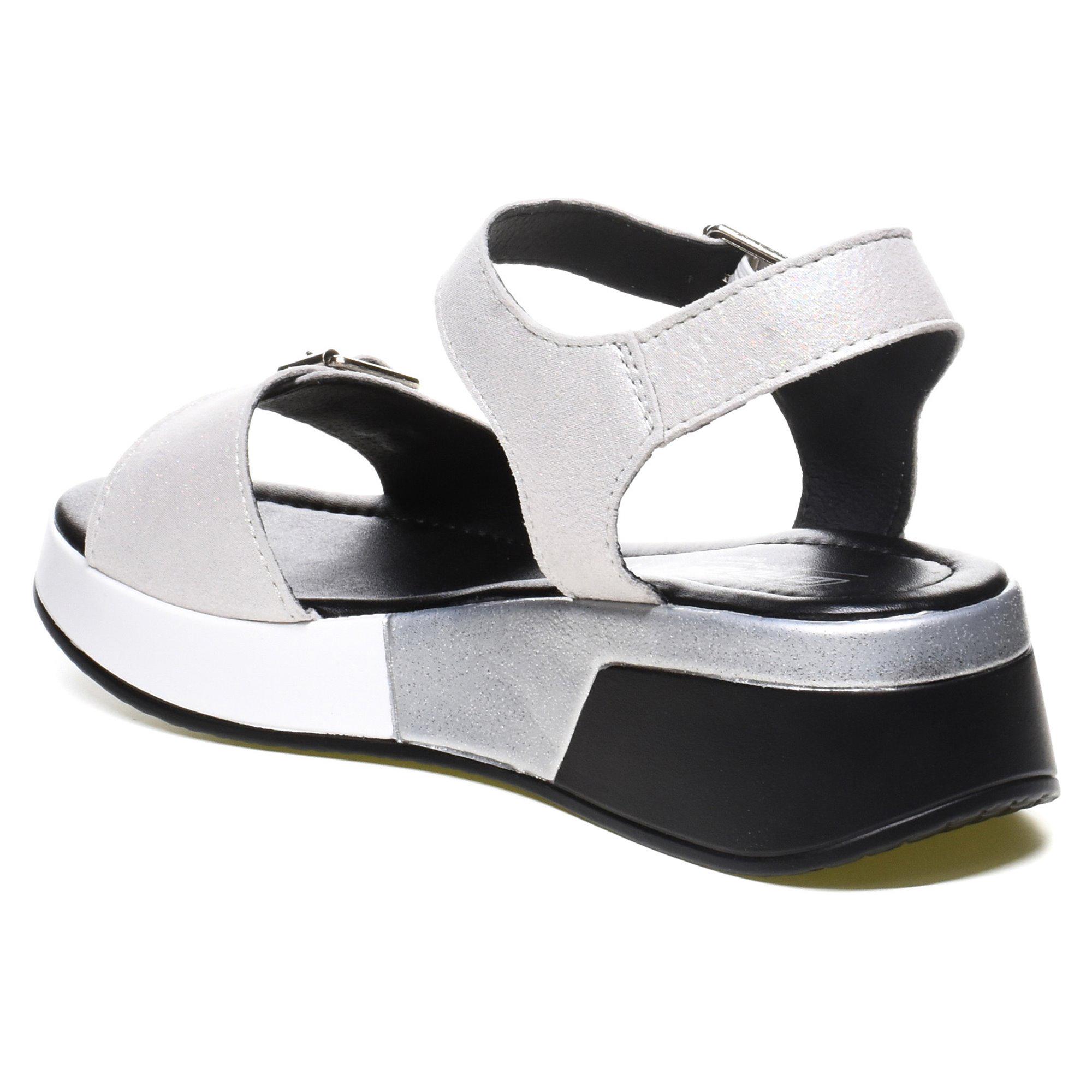 Сандалії жіночі Baden р. 36 Срібний (069769-36) - фото 11