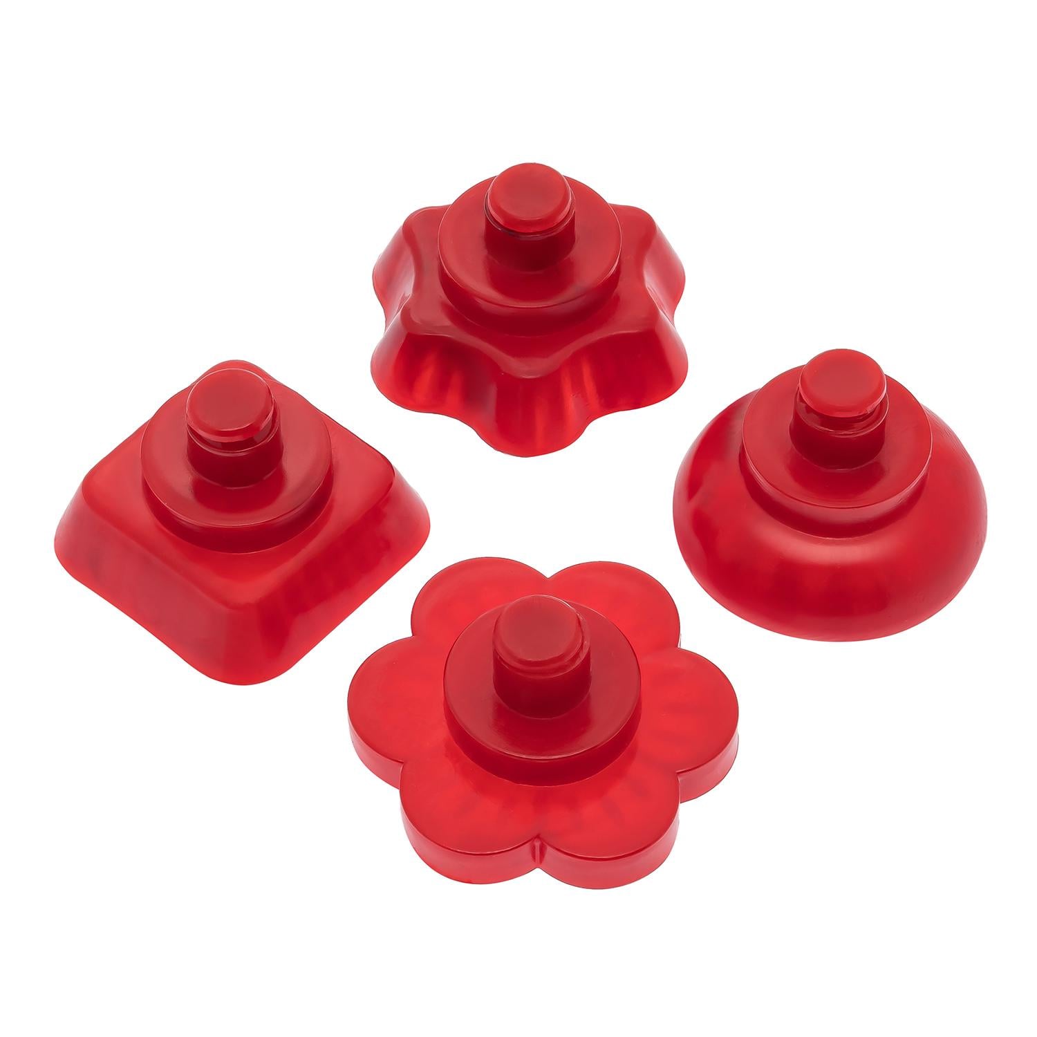 Набор форм для печенья 4 шт. Красный (85463)