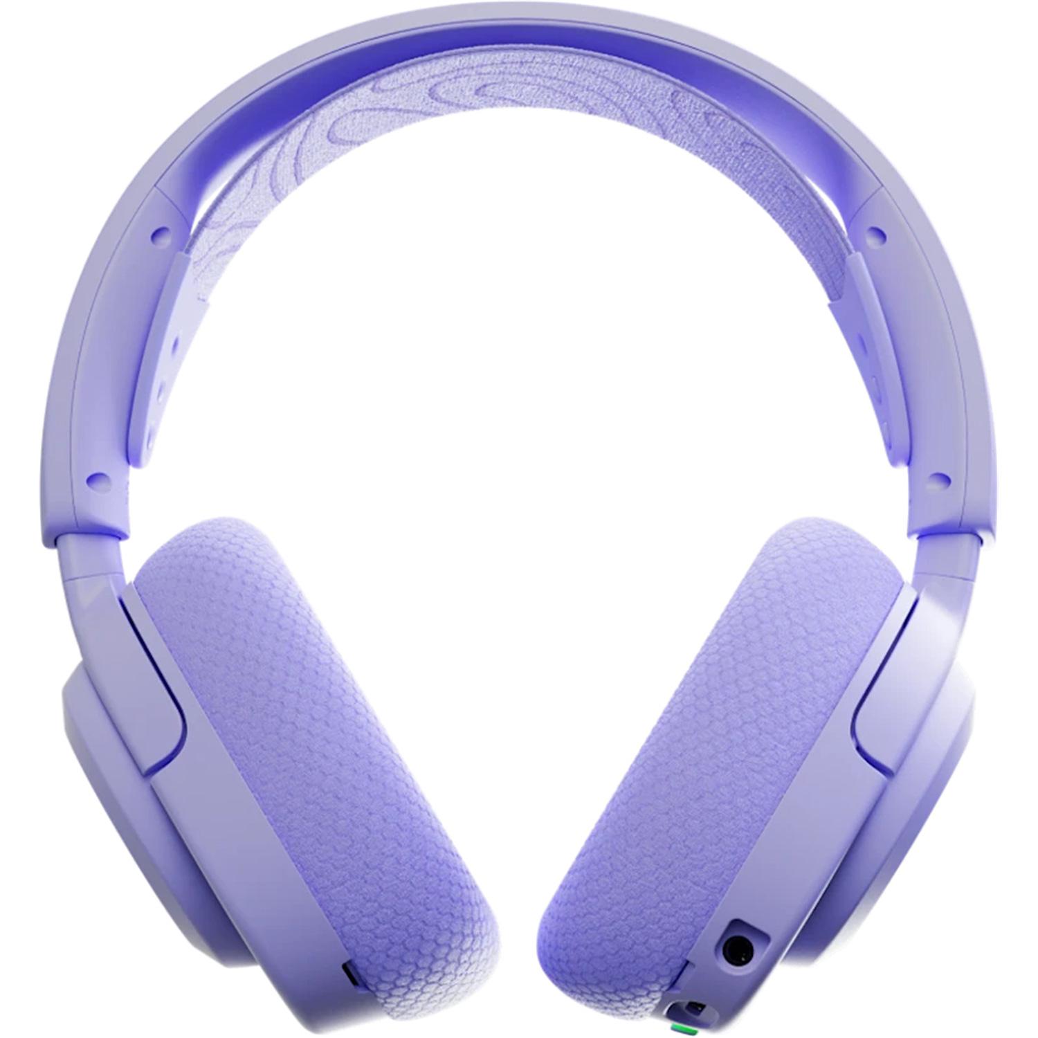 Беспроводные наушники SteelSeries Arctis Nova 3P Wireless MultiPlatform Lavender (61692) - фото 4 Беспроводные наушники SteelSeries Arctis Nova 3P Wireless MultiPlatform Lavender (61692) - фото 4