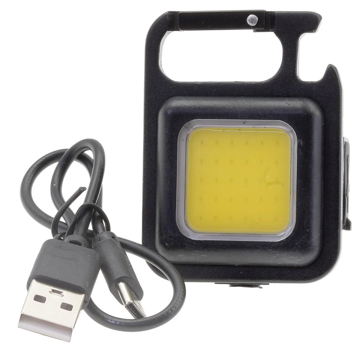 Ліхтарик-брелок світлодіодний універсальний COB Type-C 800Lm (ins433)