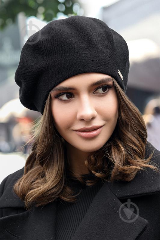 Берет с узкой подкладкой из флиса «Карнелия» Braxton черный 56-59