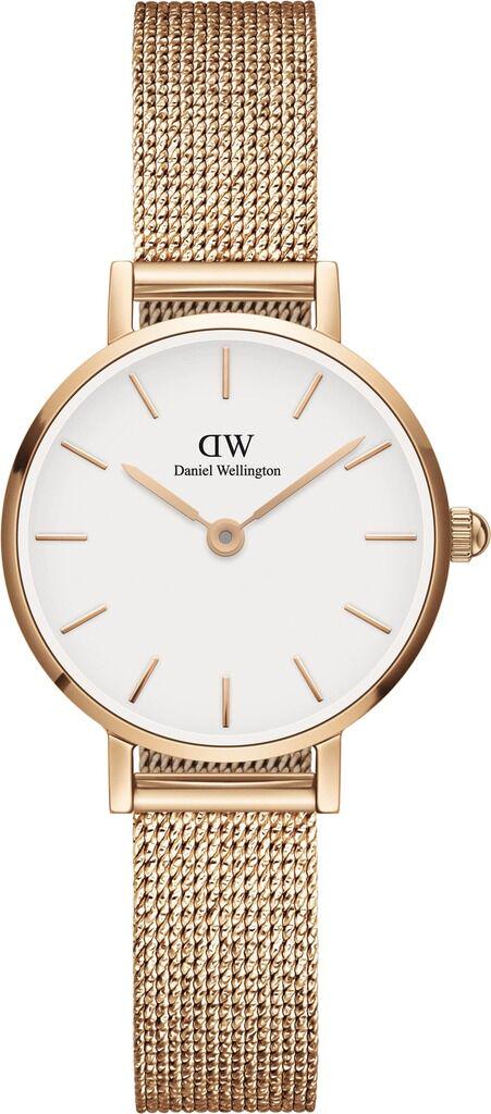 Часы кварцевые Daniel Wellington DW00100447 Petite 24 Pressed Melrose RG White