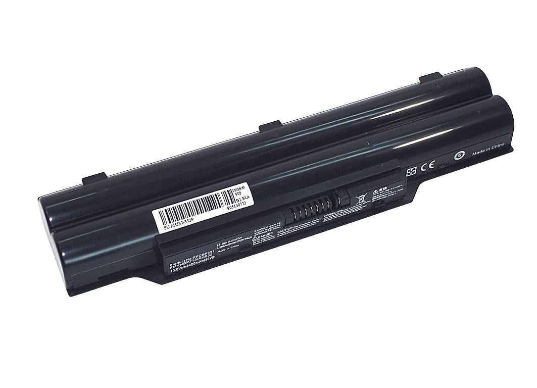 Акумулятор для ноутбука Fujitsu-Siemens CP567717-01 LifeBook A532 10,8V 5200 mAh OEM Black