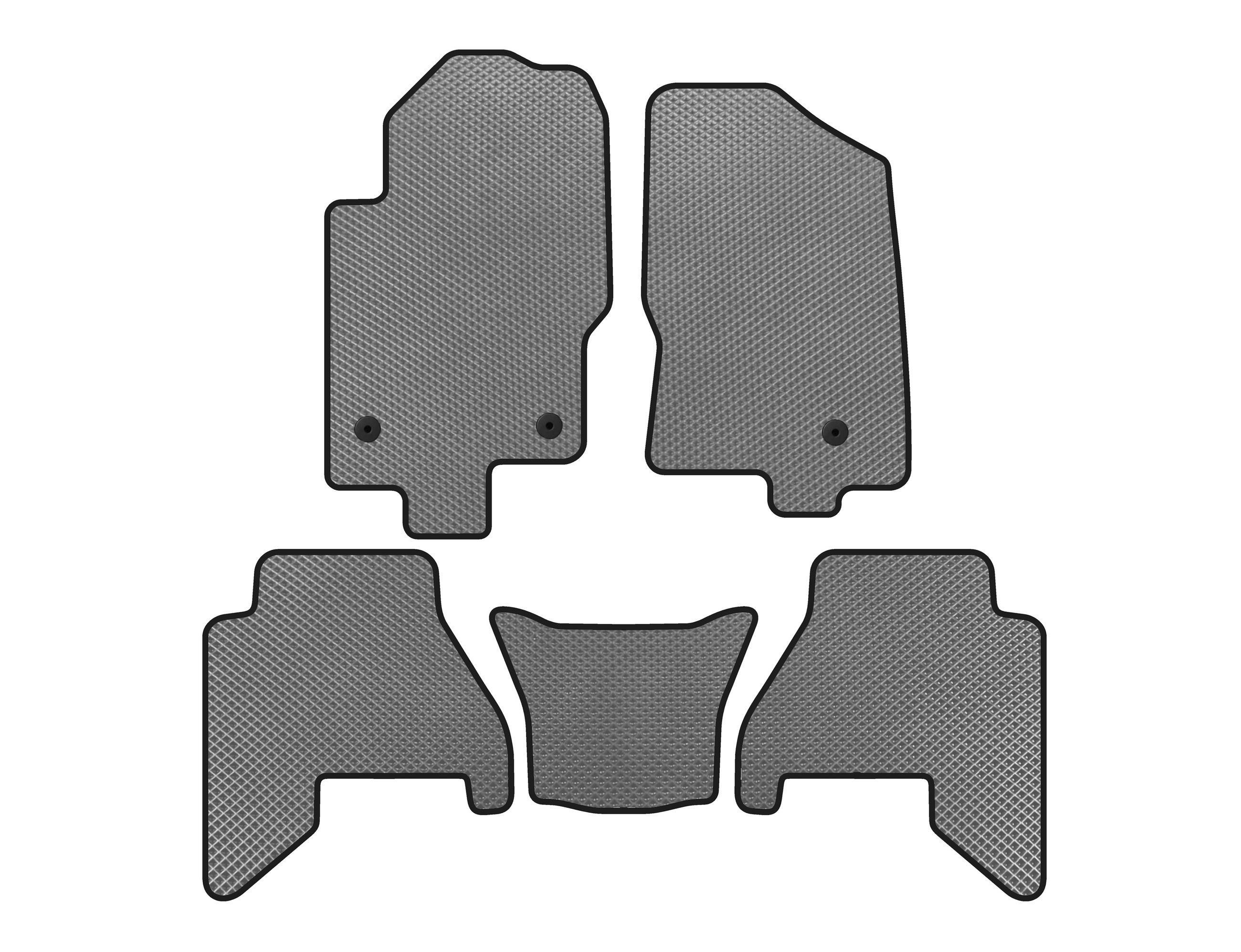 Коврики EVA Digital Designs для Nissan Pathfinder R51 2005-2014 гг. Серый (143352)