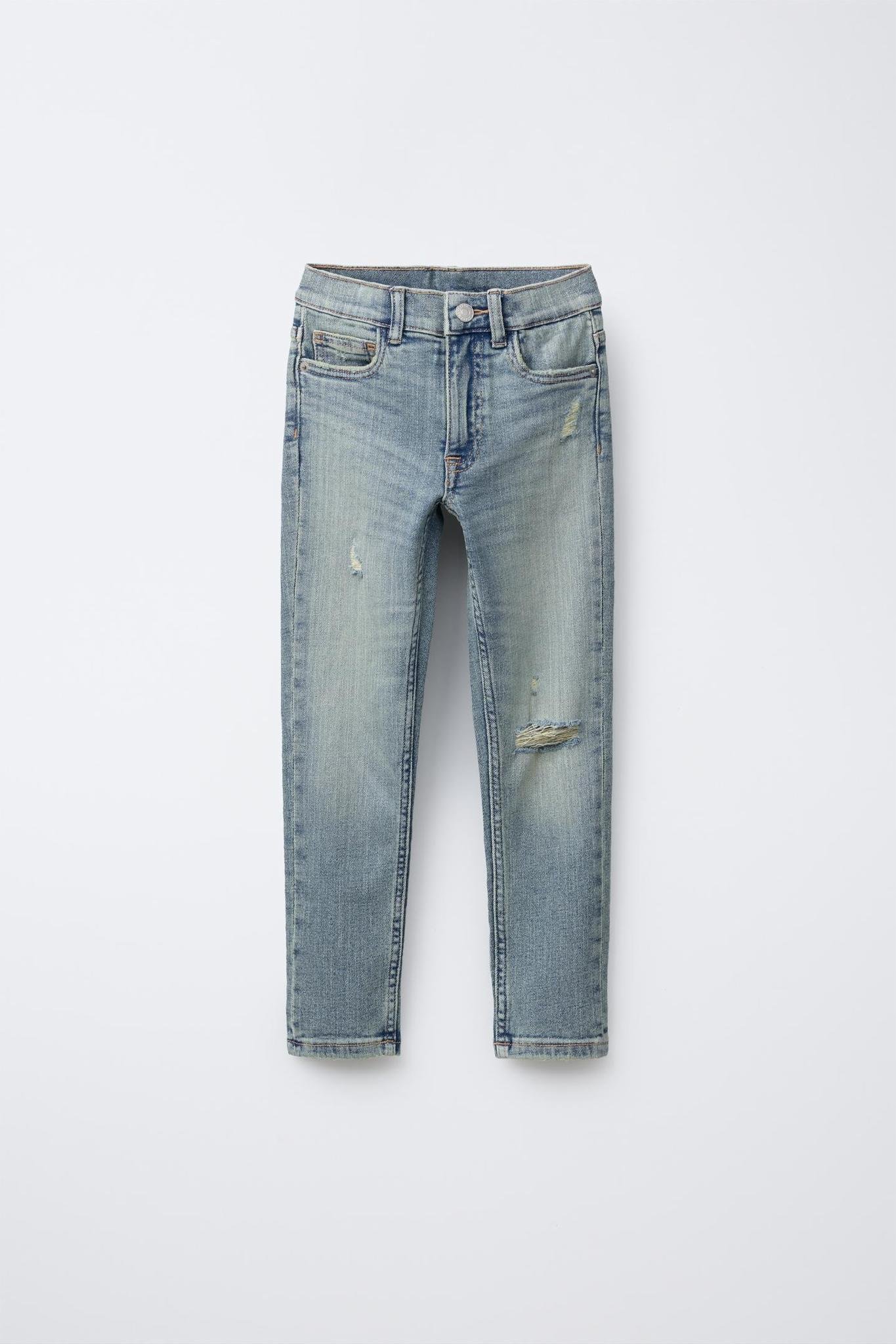 Джинси підліткові для хлопчика Zara 152 см Синій (25072502B)