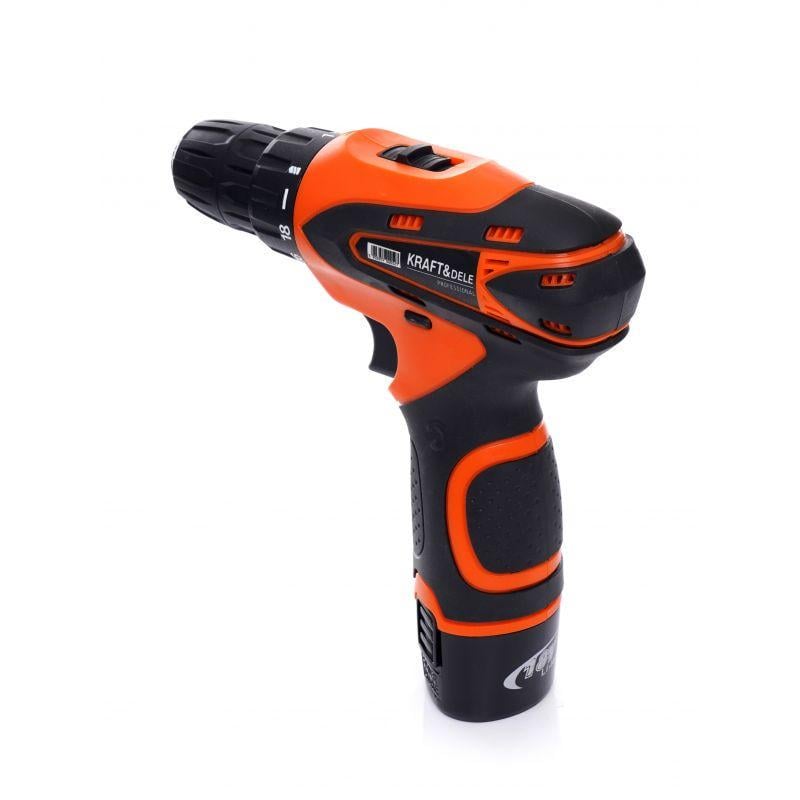 Дрель-шуруповерт аккумуляторный Kraft&Dele KD3066 2415716083 18 В 1300 мА/ч 30 Нм 2 скорости Li-Ion в кейсе - фото 6