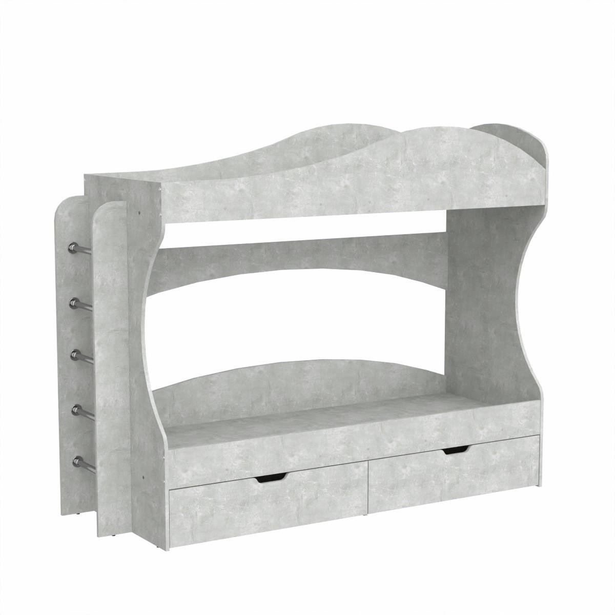 Ліжко двоярусне Компаніт 70x190 см Ательє світлий (26889708) - фото 1 Ліжко двоярусне Компаніт 70x190 см Ательє світлий (26889708) - фото 1