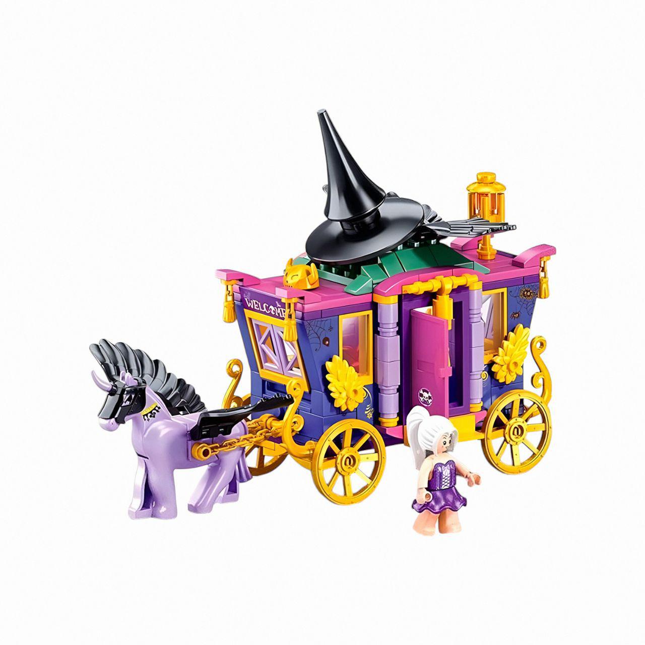 Конструктор SLUBAN M38-B1056 Крета с пегасом и фигурками 287 деталей Разноцветный (27688564)