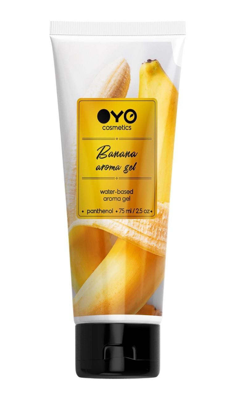 Гель-лубрикант универсальный ароматизированный увлажняющий OYO Banana aroma gel 75 мл (2707960079)