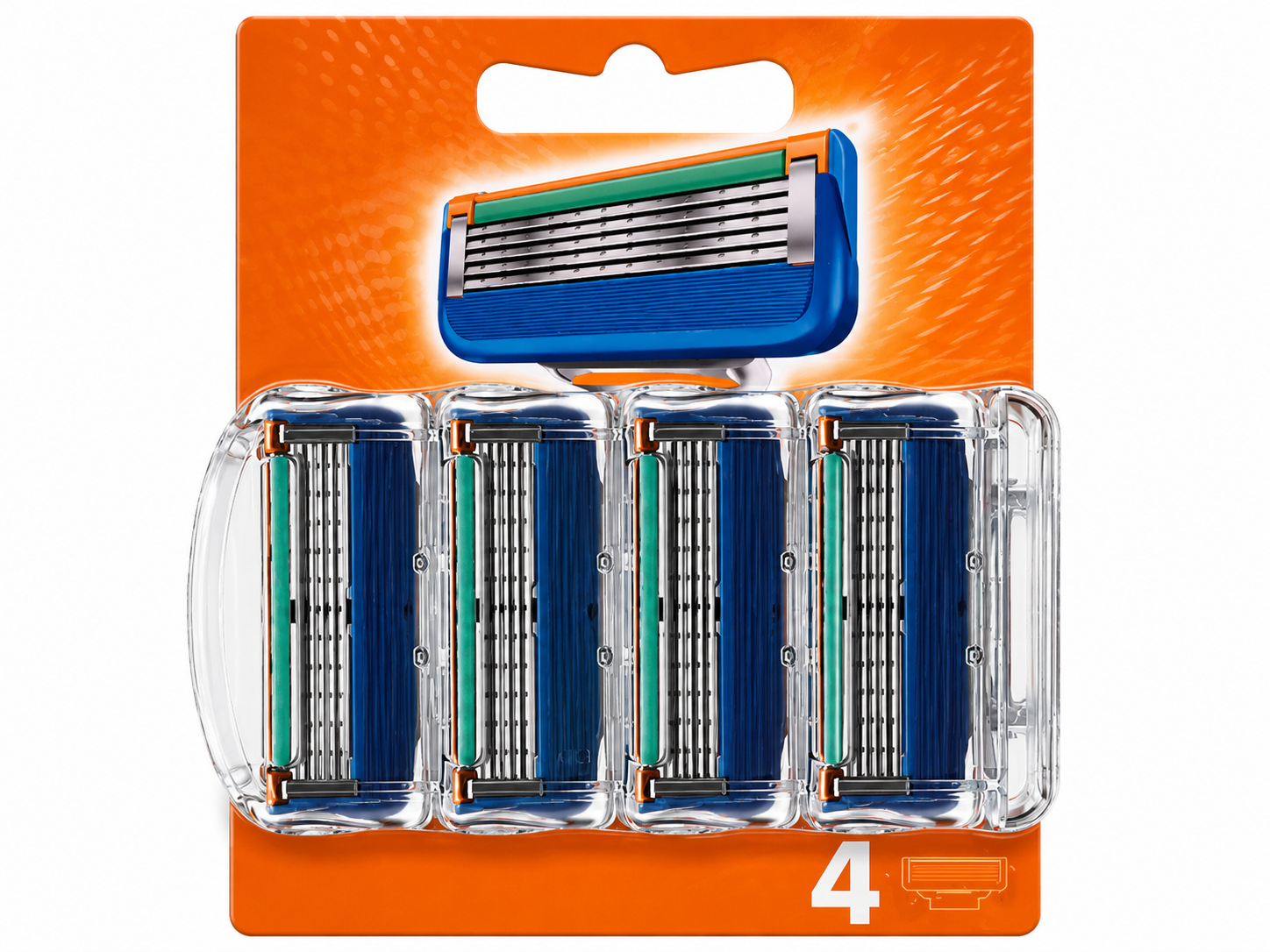 Кассеты для бритья мужские Onei для GILLETTE Fusion 4 шт. (1005-333-00)