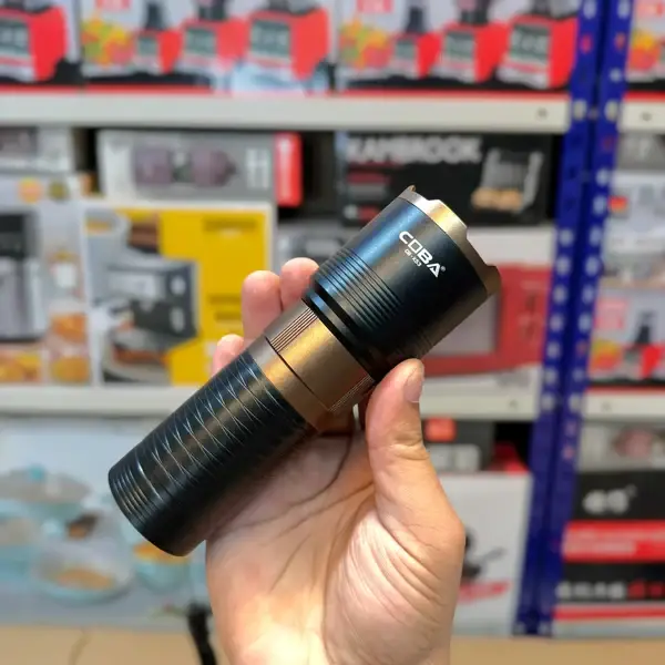 Аккумуляторный фонарик ручной TG CB X53 LASER LED с лазером (X53) - фото 9