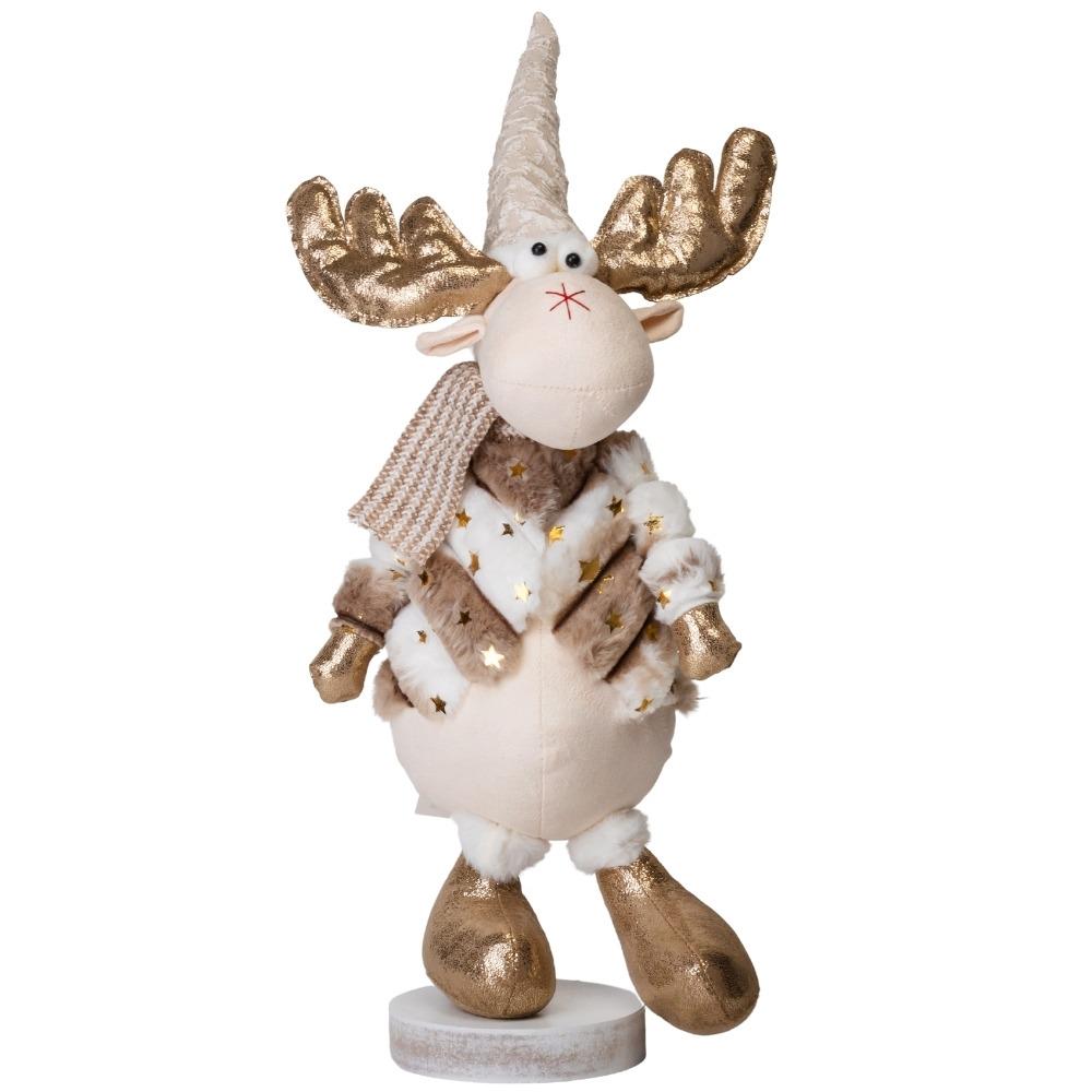 Фигурка Новогодний олень 50 см (9163-007) Фигурка Новогодний олень 50 см (9163-007)