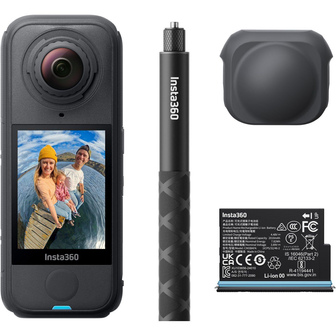 Экшн-камера Insta360 X4 Air Starter Bundle Black - фото 9 Экшн-камера Insta360 X4 Air Starter Bundle Black - фото 9