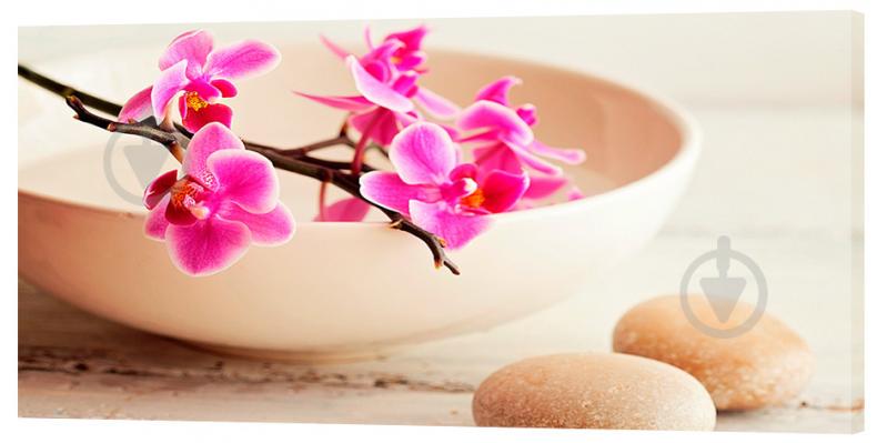 Картина на холсте Декор Карпаты Цветы 50х100 см (c720)