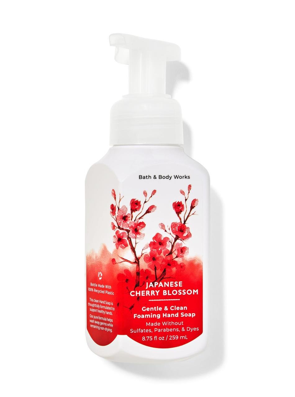 Мыло-пена для рук Bath and Body Works Japanese Cherry Blossom Gentle Foaming Hand Soap 259 мл (2455201404)