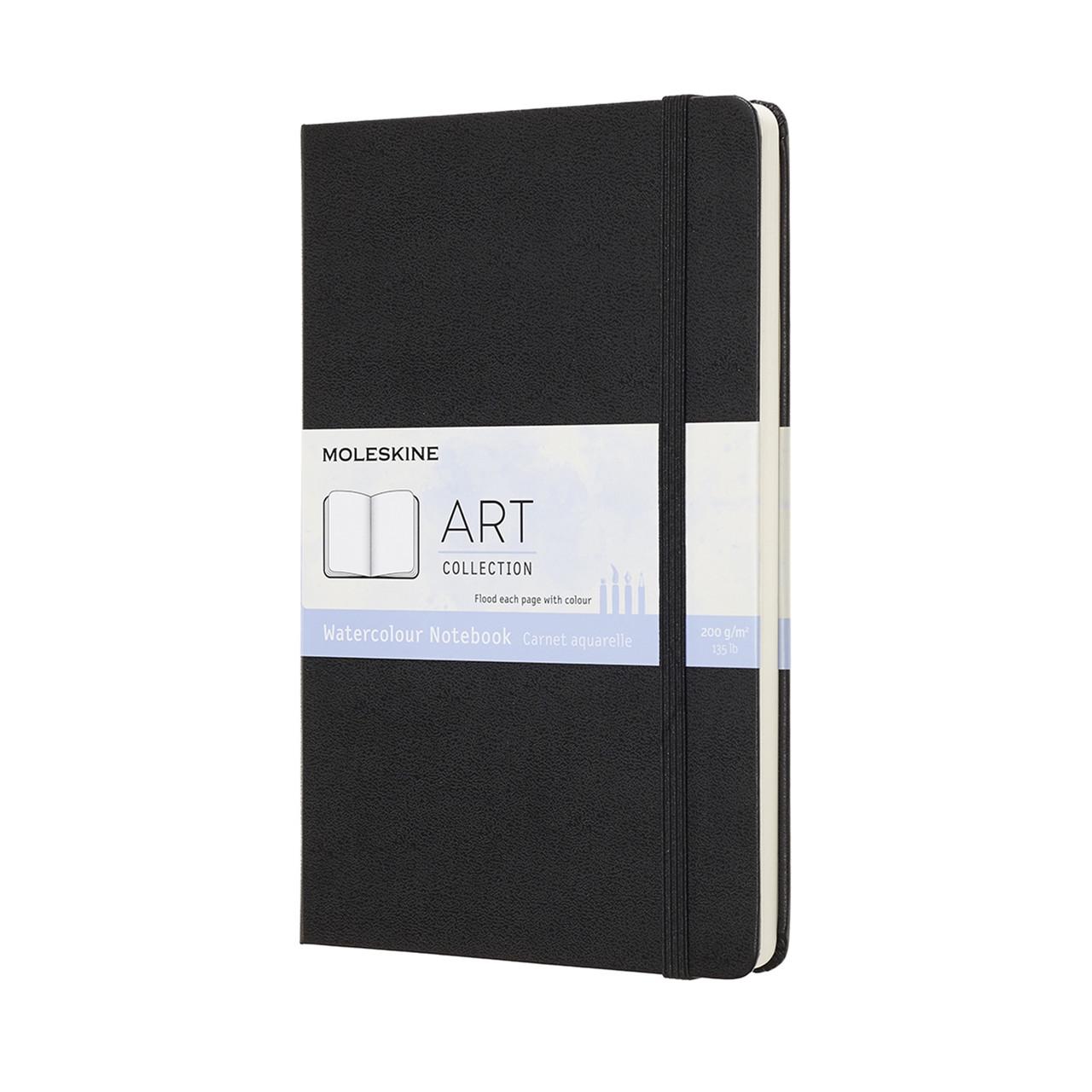 Блокнот Moleskine Art средний 13х21 см акварель Черный