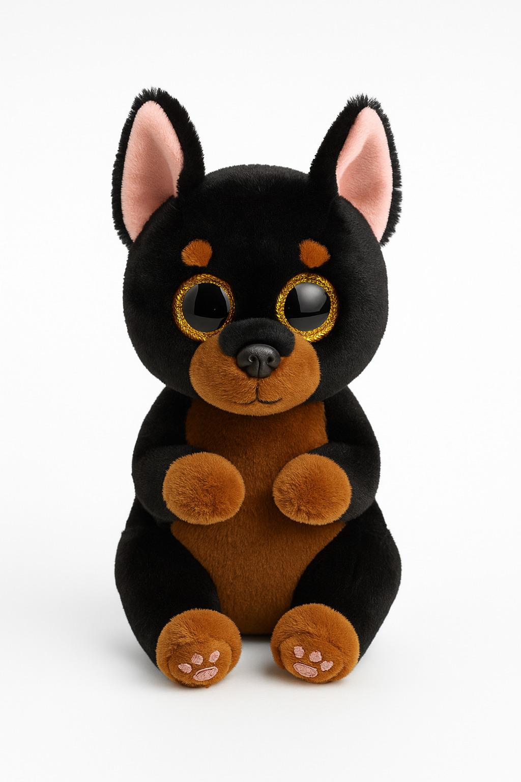 М’яка іграшка TY BEANIE BELLIES Ротвейлер FRITZ 25 см (43213)