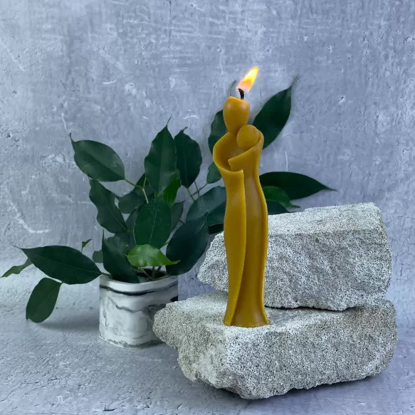 Свічка воскова Закохані (805) - фото 2 Свічка воскова Закохані (805) - фото 2