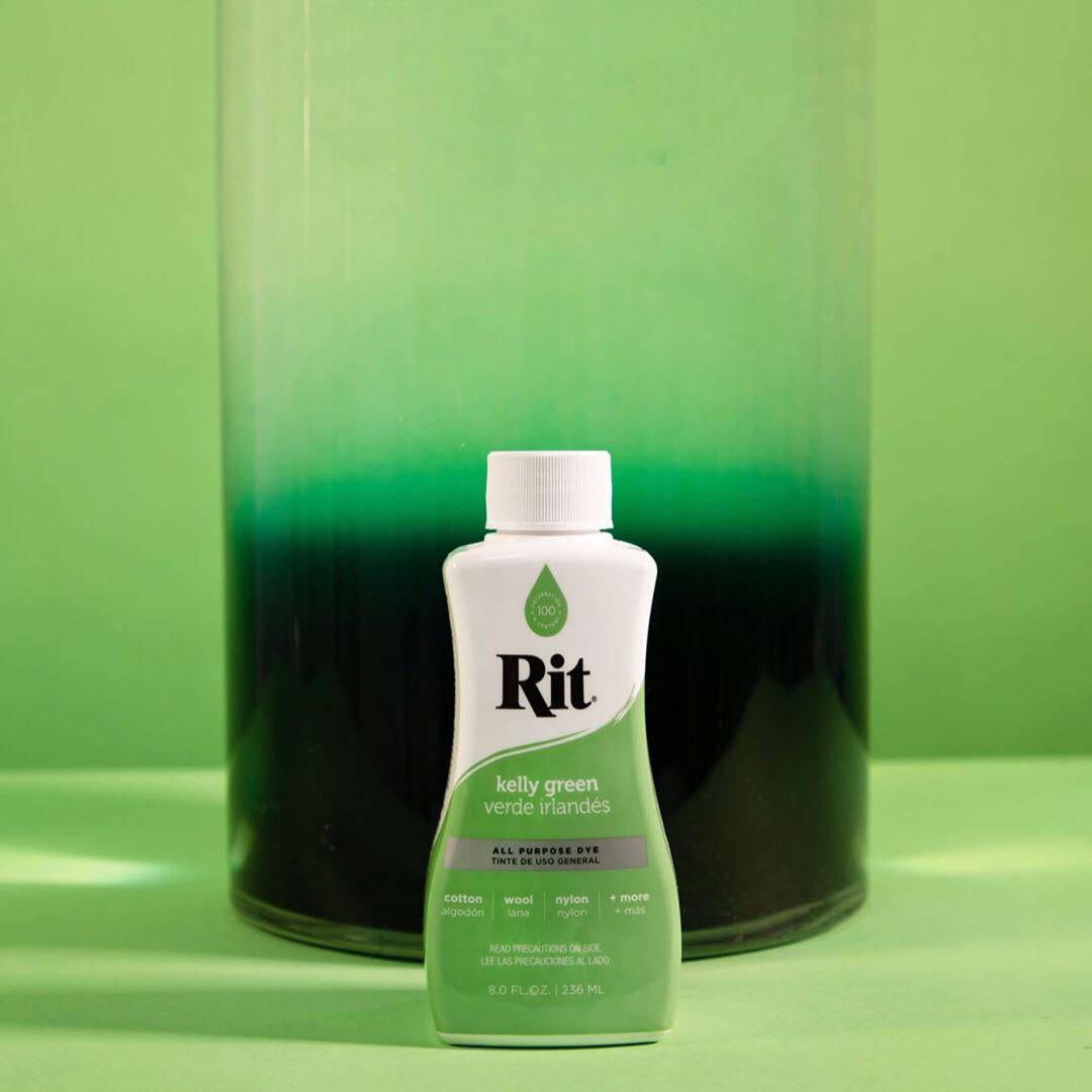 Барвник для одягу Rit Dye Kelly Green (100726) - фото 3 Барвник для одягу Rit Dye Kelly Green (100726) - фото 3