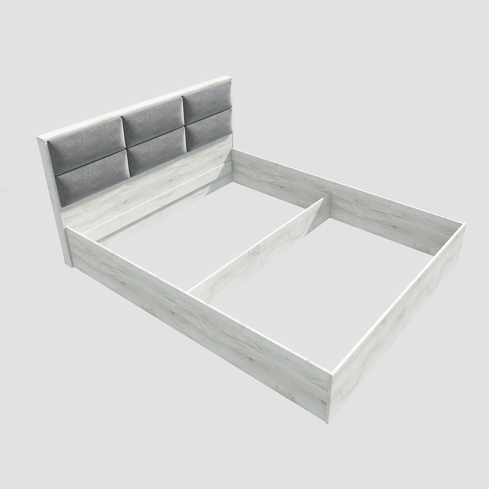 Кровать двуспальная Everest Лайт КЛ-1600 каркас Графит (11409) - фото 8 Кровать двуспальная Everest Лайт КЛ-1600 каркас Графит (11409) - фото 8