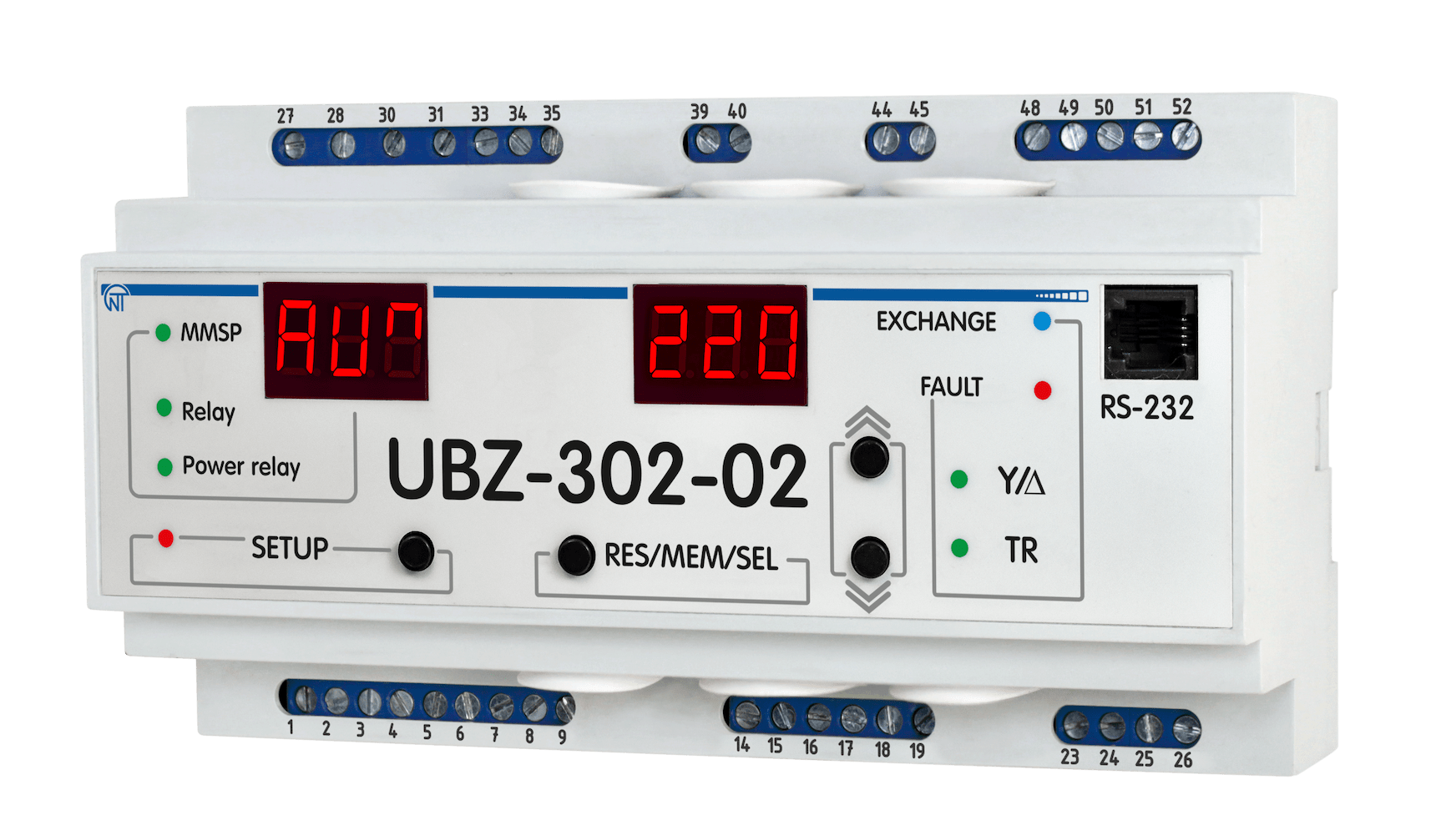 Блок захисту універсальний Новатек-Електро УБЗ-302-02 630A (NTBZ30202) Блок захисту універсальний Новатек-Електро УБЗ-302-02 630A (NTBZ30202)