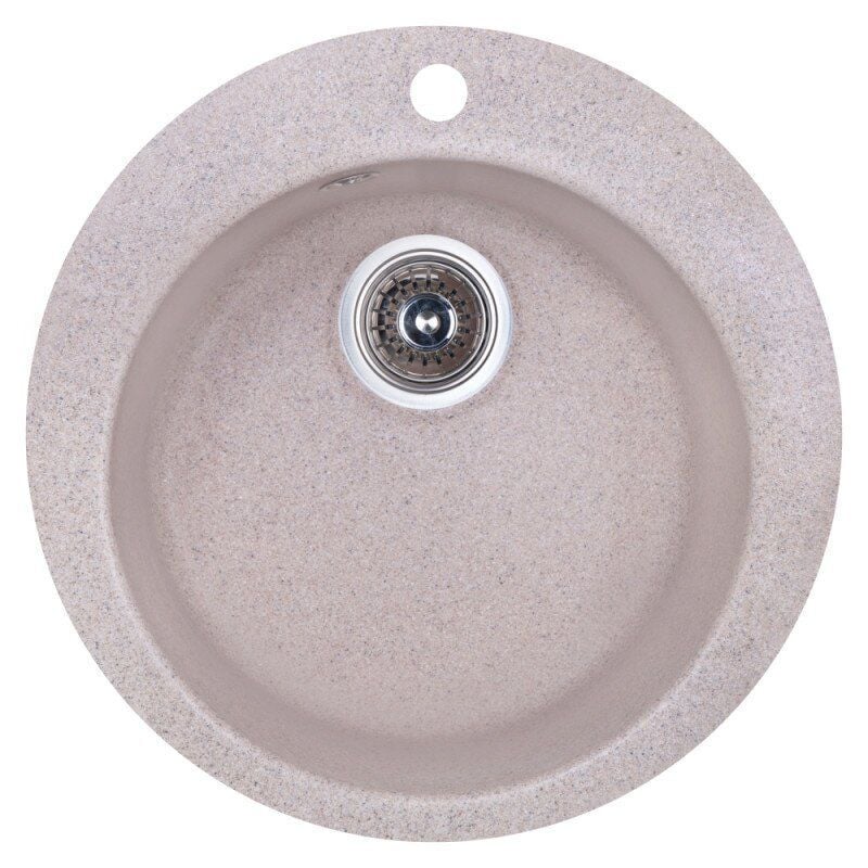 Мойка для кухни Cosh D47 COSHD47K300 с сифоном 475x475 мм Бежевый (62144)