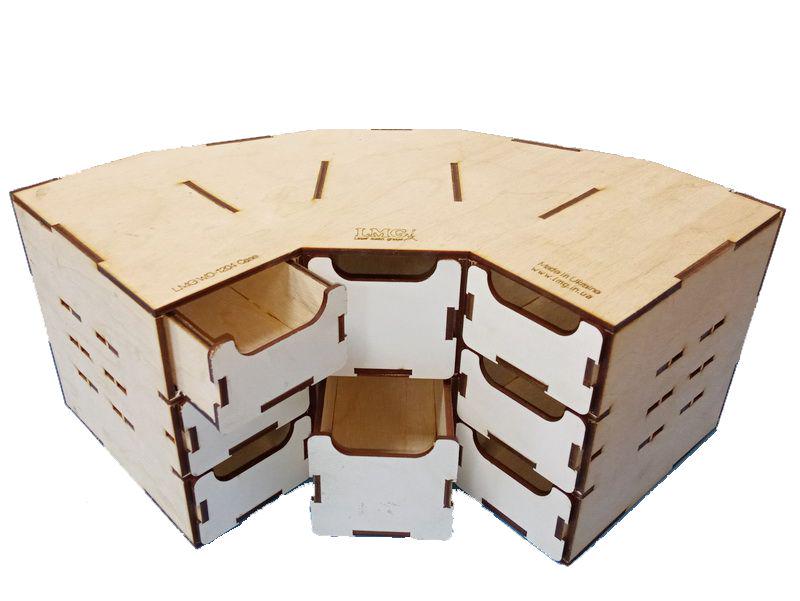 Модуль с ящиками LMG WO-1204 угловой - фото 5