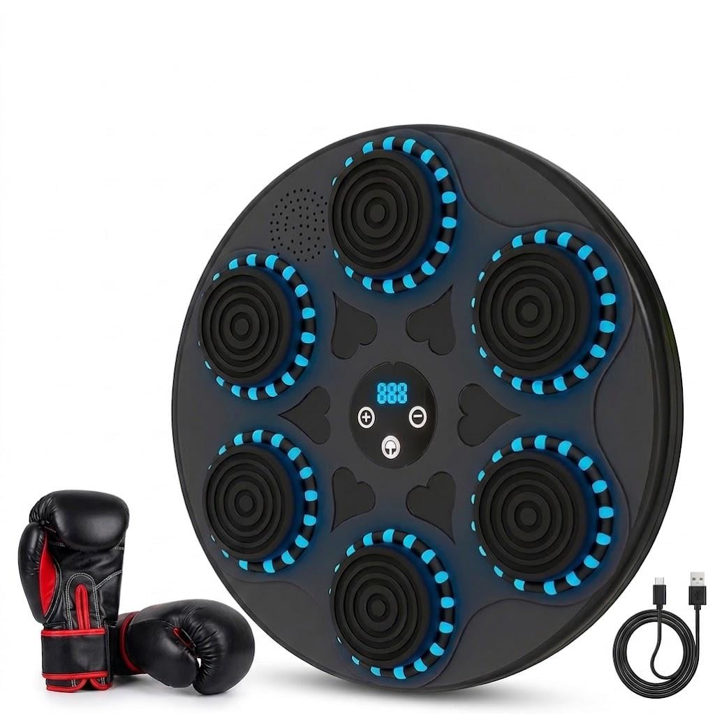 Тренажер боксерский детский Intelligent Boxing Machine Bluetooth с перчатками (37520241)
