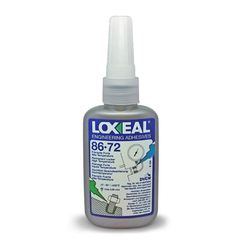 Герметик резьбы Loxeal 86-72 высокой прочности 50 мл 2 шт. (0010500GL867200500)