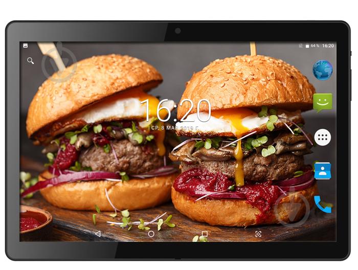 Планшет - телефон Hoozo X1001 Full HD 32Gb LTE Jet Black + Чехол-клавиатура + Карта памяти 32GB