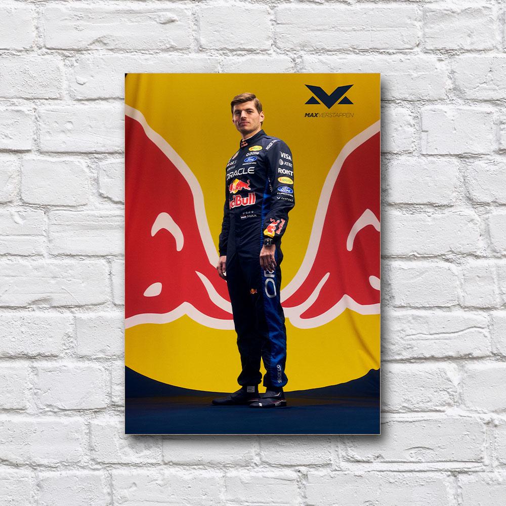 Постер дерев’яний Макс Ферстаппен 2026 210х297 мм (33852919)
