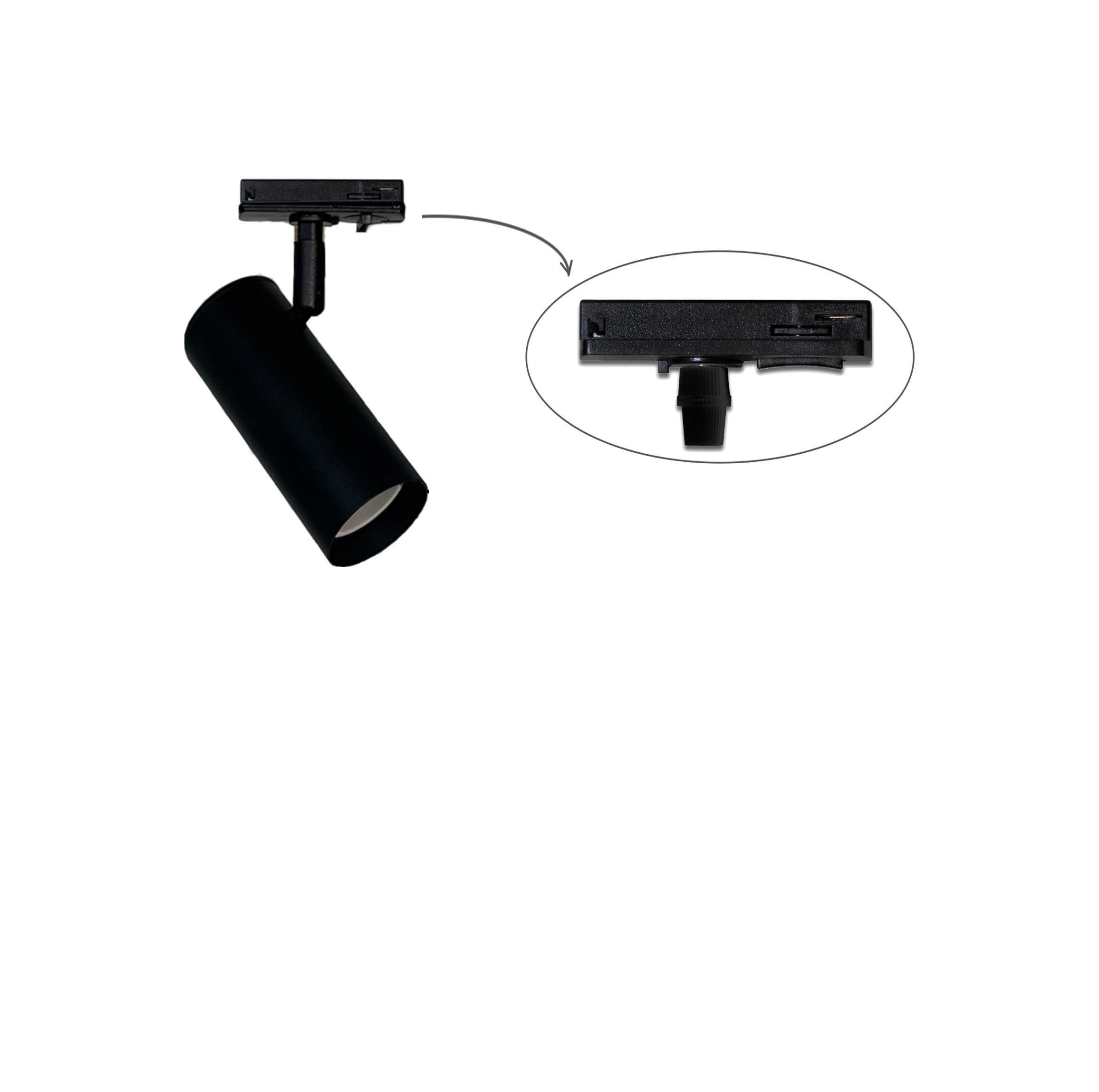 Светильник трековый Track Pelikan GU10 TL120 потолочный Black - фото 2 Светильник трековый Track Pelikan GU10 TL120 потолочный Black - фото 2