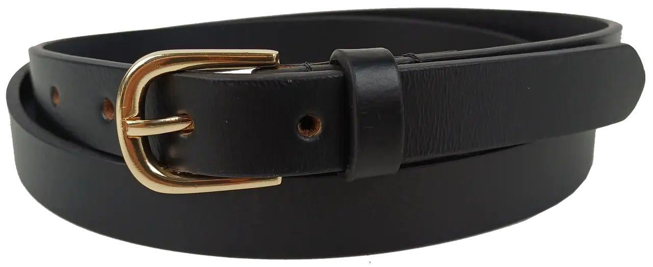 Ремінь жіночий LS натуральна шкіра 120х2 см Чорний (454141009) Ремінь жіночий LS натуральна шкіра 120х2 см Чорний (454141009)