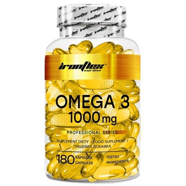 Омега для спорту IronFlex Omega 3 180 капс. (000023425)