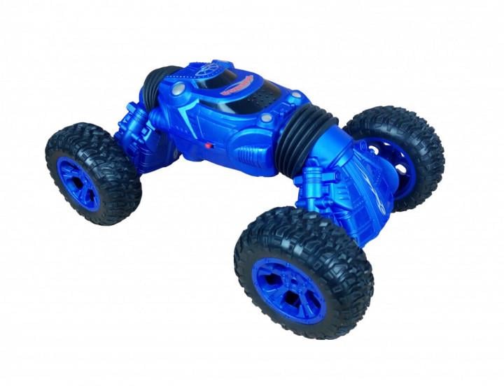 Радиоуправляемая игрушка SUNROZ Twist Climbing Car детский трюковый внедорожник 4х4 Синий (SUN4604) Радиоуправляемая игрушка SUNROZ Twist Climbing Car детский трюковый внедорожник 4х4 Синий (SUN4604)