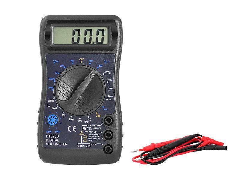 Мультиметр цифровий DT820D (LXDT820D) Мультиметр цифровий DT820D (LXDT820D)