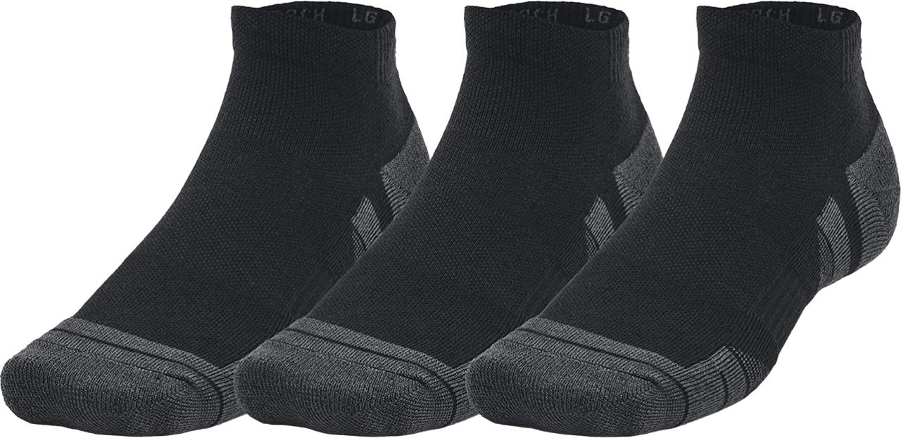 Носки Under Armour PERFORMANCE TECH 3PK LOW 3 пары XL Черный (1379504-001)