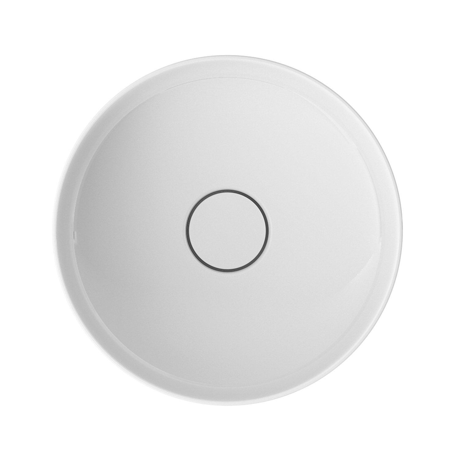 Умывальник накладной ROCA INSPIRA A327523000 370x370x140 мм Белый (132682) - фото 8 Умывальник накладной ROCA INSPIRA A327523000 370x370x140 мм Белый (132682) - фото 8