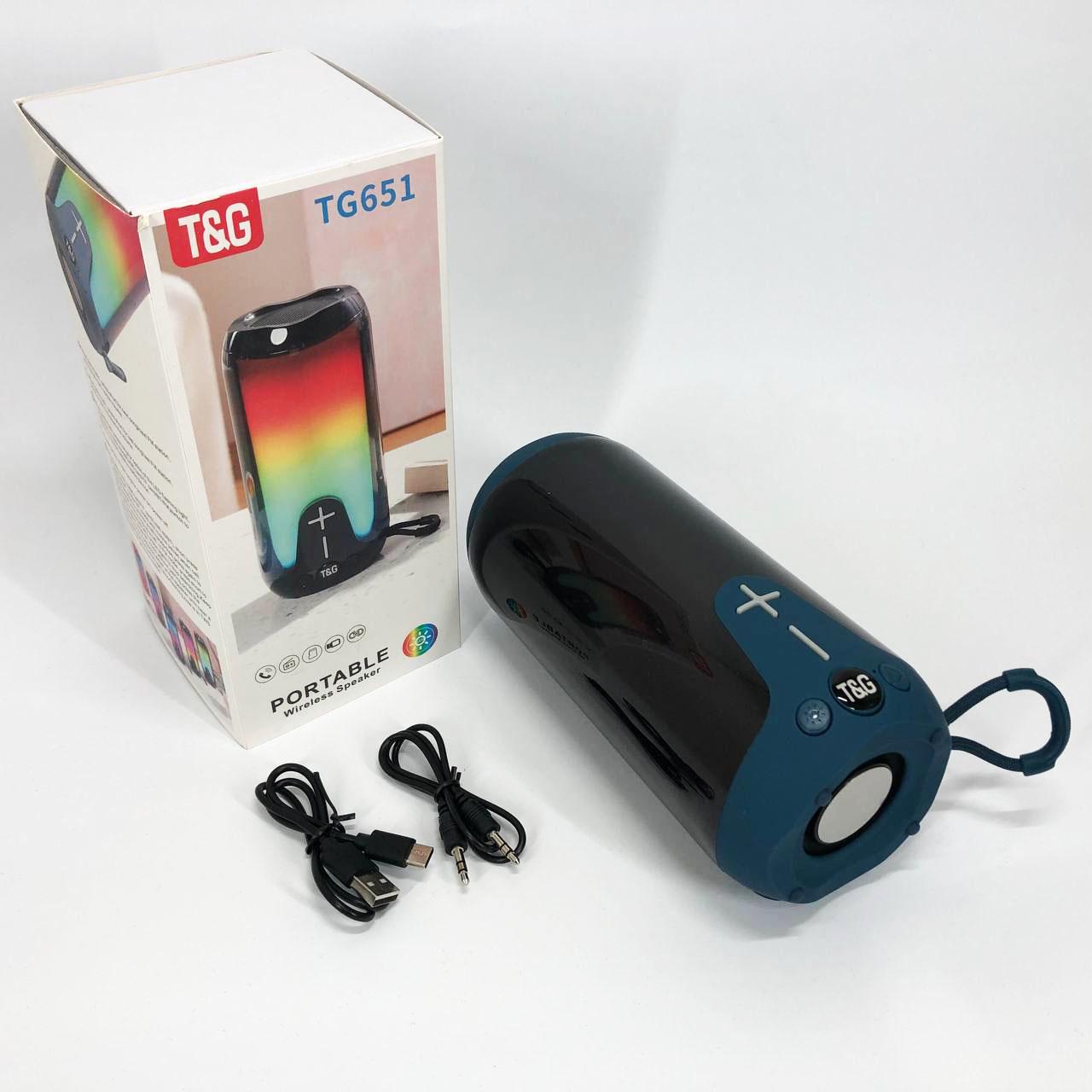 Колонка портивная Bluetooth TG651 с RGB (460698) - фото 9 Колонка портивная Bluetooth TG651 с RGB (460698) - фото 9