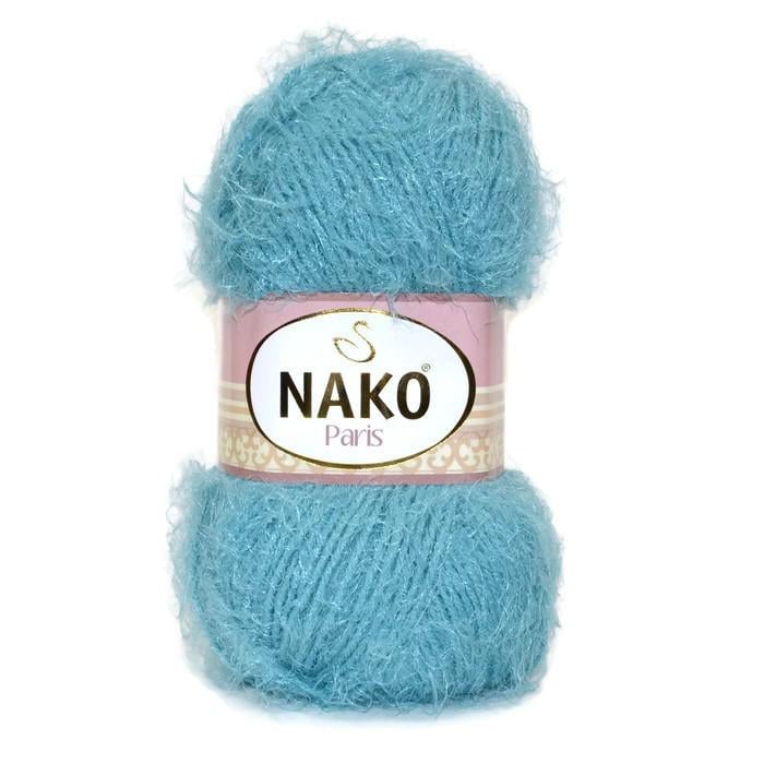 Пряжа Nako Paris 5498 бирюзовый (2583)