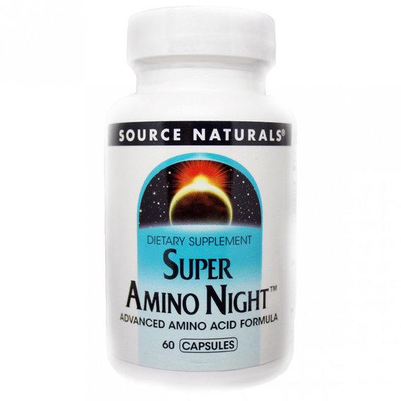 Амінокомплекс Source Naturals Super Amino Night 60 Caps