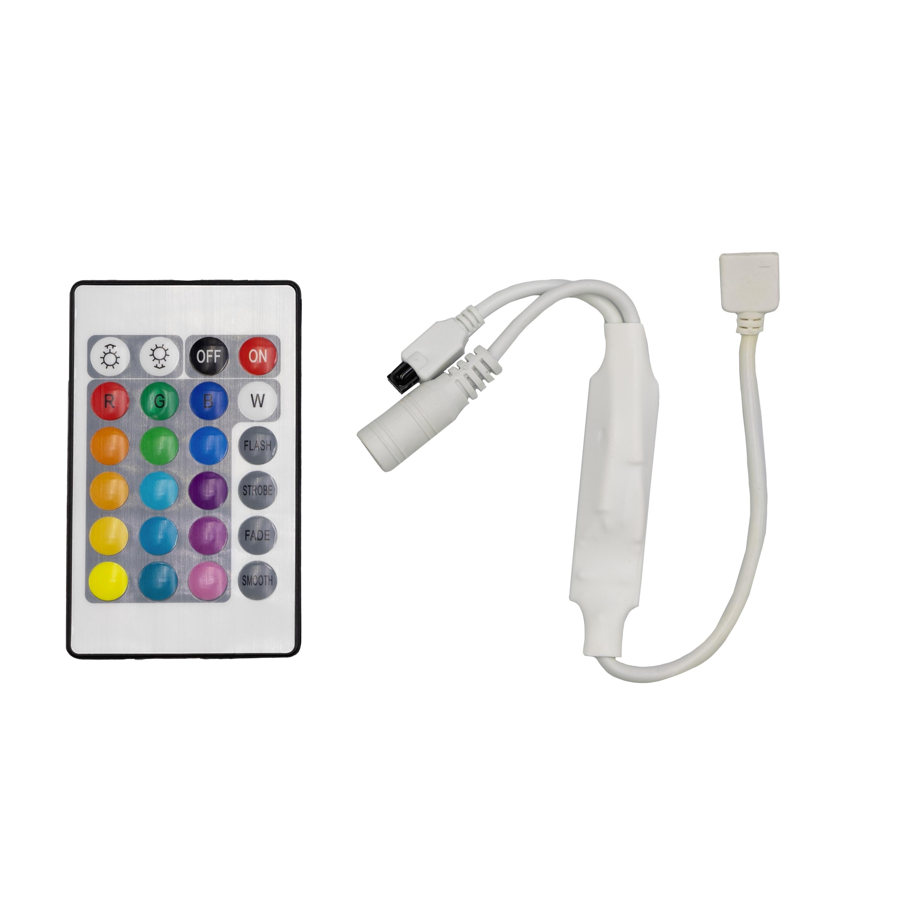 Контроллер Prolum Series HomeLink RGB IR Mini Bluetooth Tuya с пультом 24 кнопки 6A (29014758)