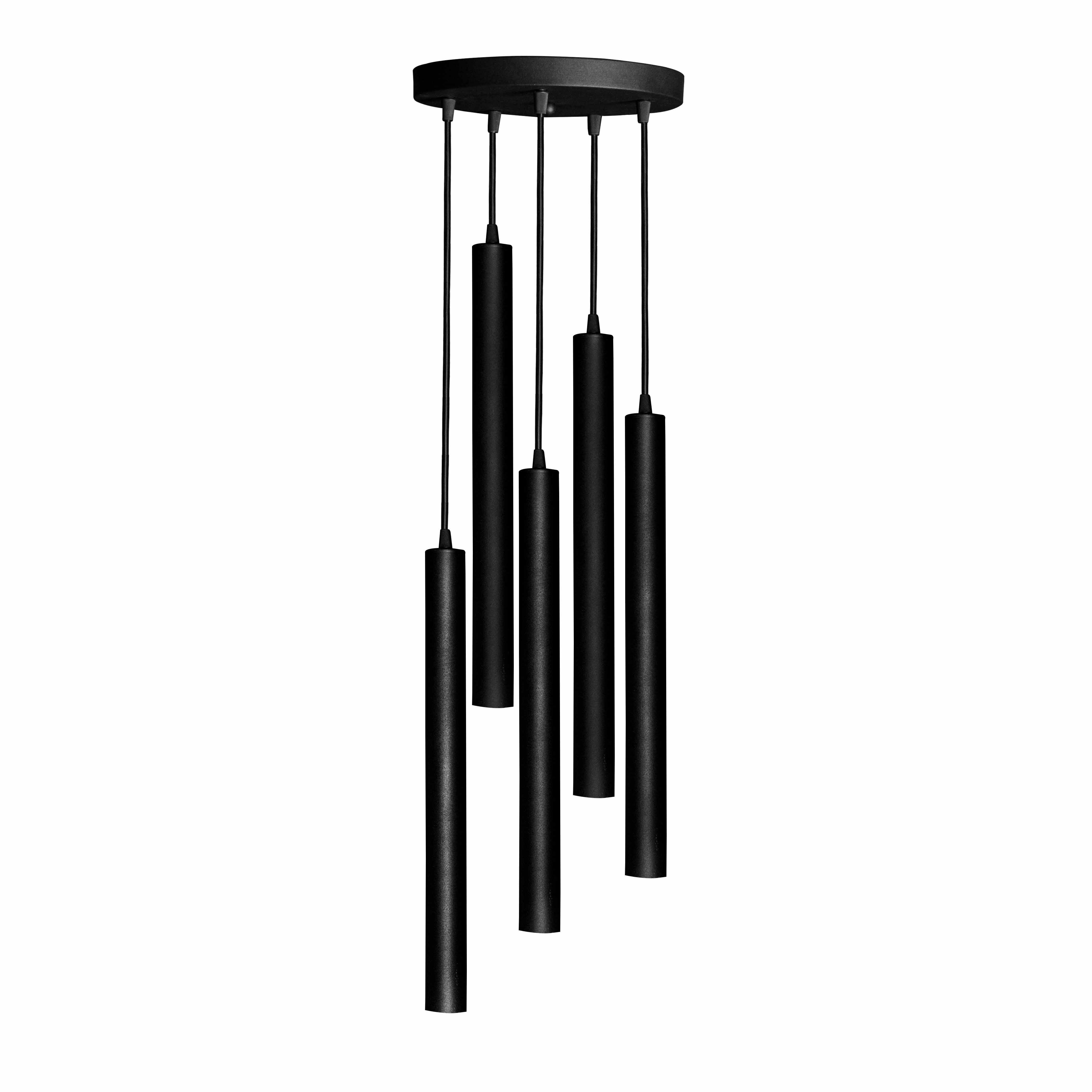 Светильник подвесной MSK ELECTRIC Elegant NL 4045-5R BK (87295)