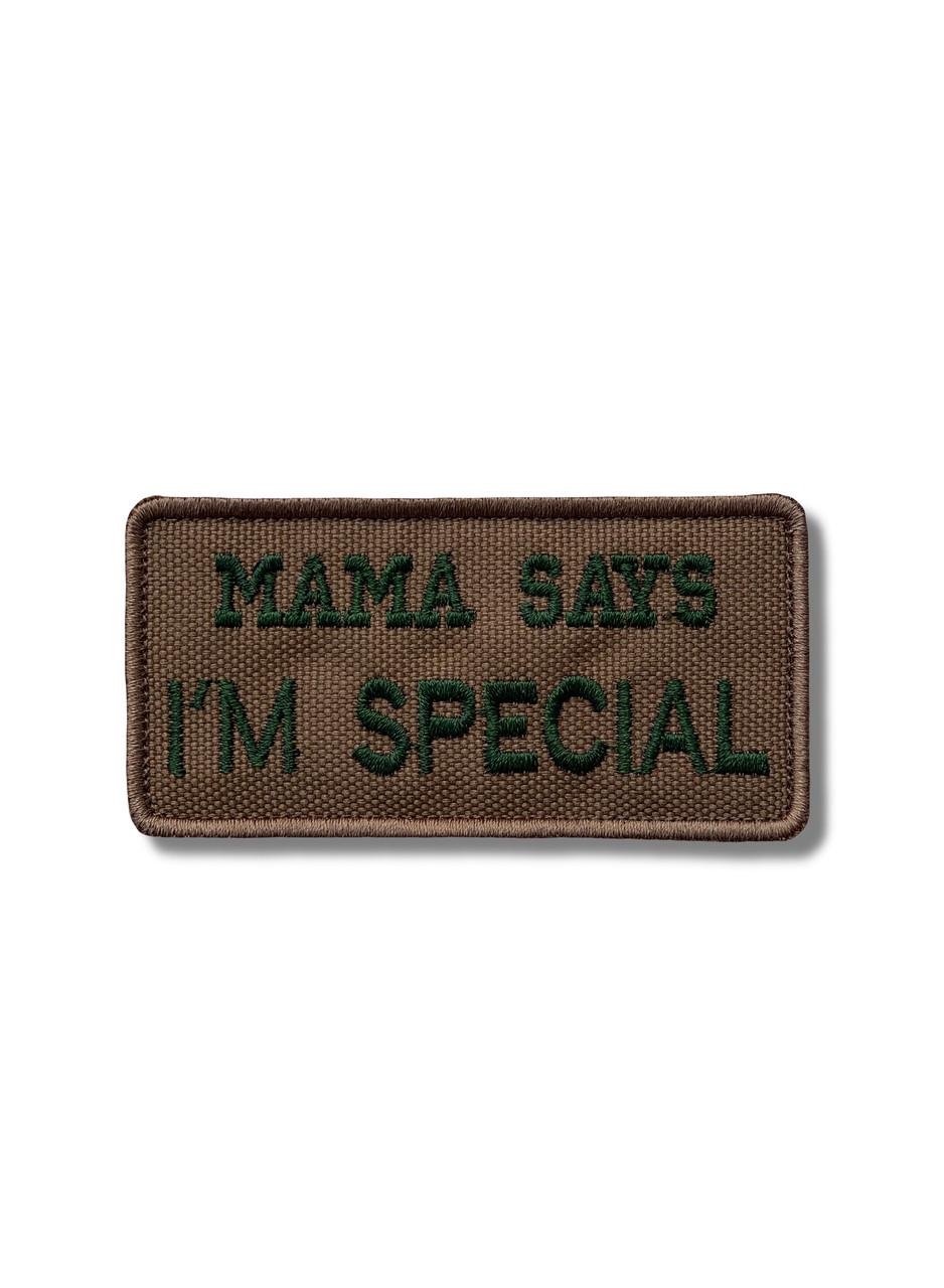 Шеврон на липучці Mama says i'm special Койот (12144)