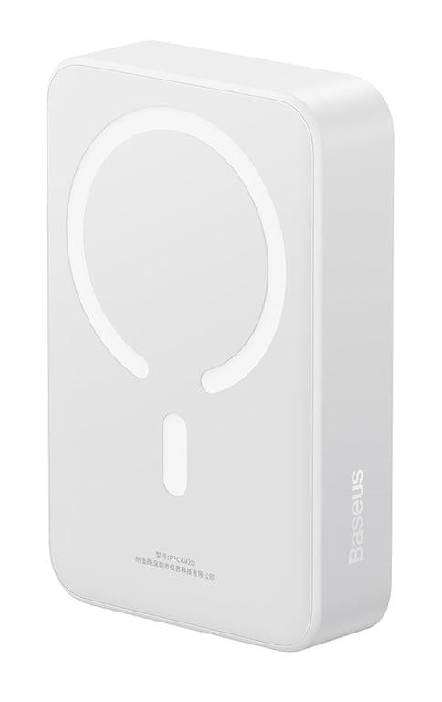 Повербанк Baseus Magnetic Mini Wireless Fast Charge 20W 20000 mAh White (PPCX150002)