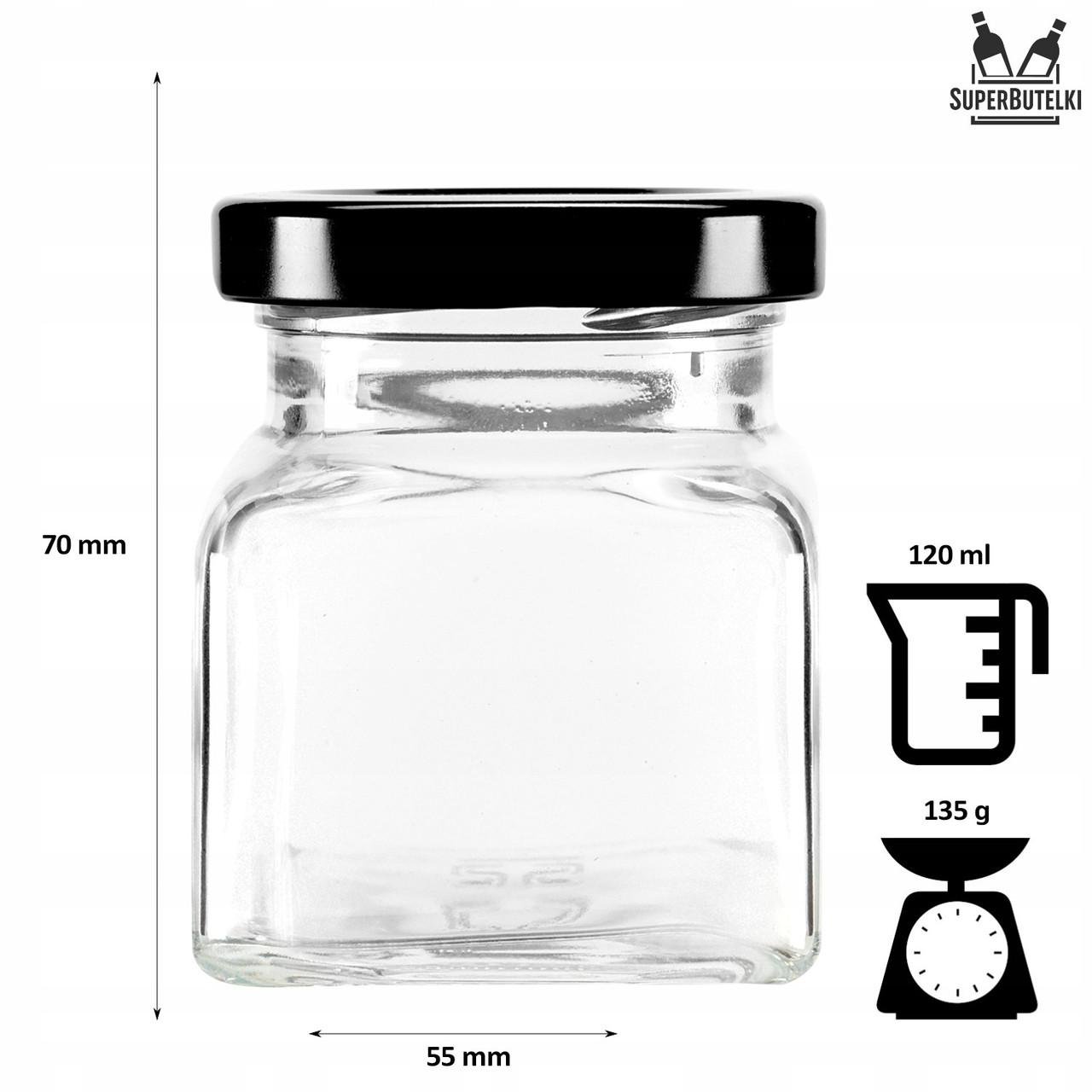Комплект баночек для специй Superbutelki для варенья с наклейками 120 мл 24 шт. (2327621064) - фото 4