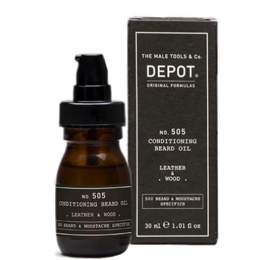 Масло для бороды Depot кондиционирующее Имбирь и кардамон 505 30мл